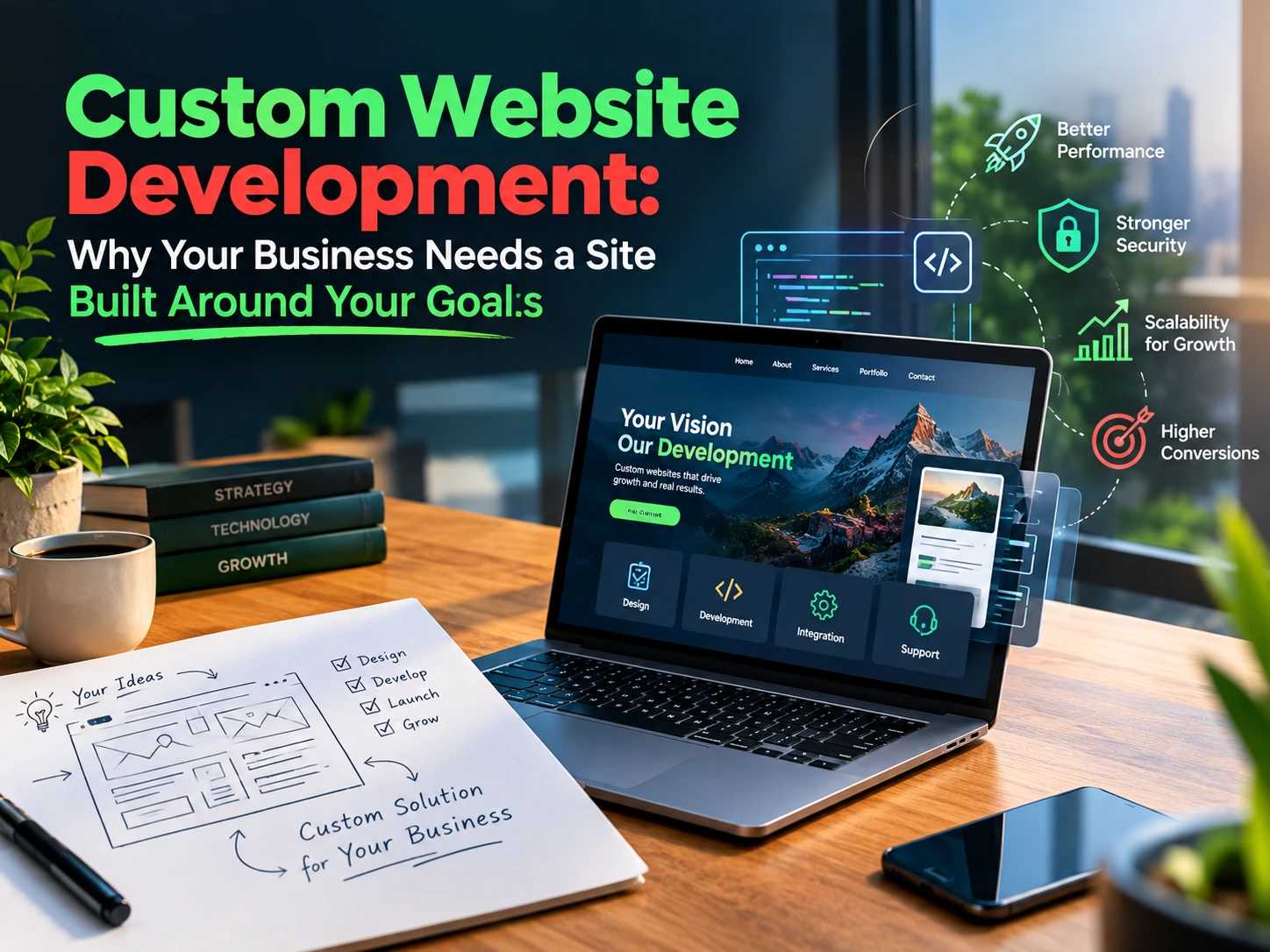 custom website development